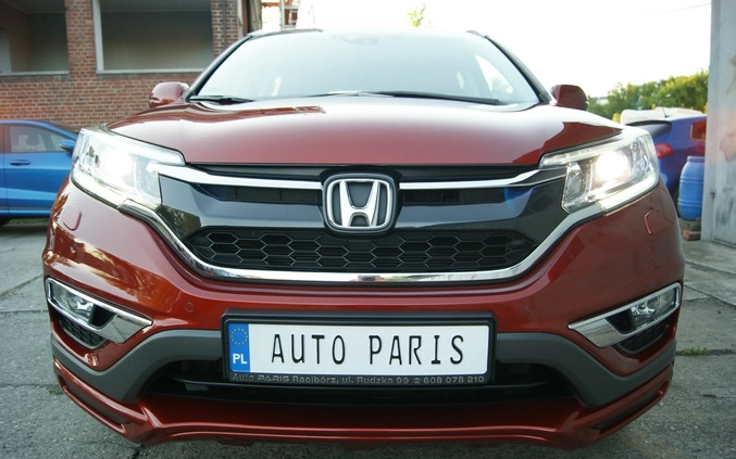 Honda CR-V cena 108800 przebieg: 100000, rok produkcji 2018 z Racibórz małe 781
